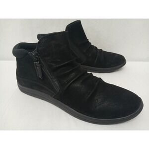 Clarks Cloudsteppers Breeze Range Black Ankle Boot 74673 Women's 10M